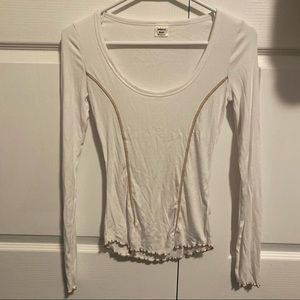 BNWOT Aritzia Sunday Best XS willa white long sleeve